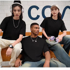 Smoking Kills Crab T-shirt Out of Control Suspected Grotesque Style T-shirt Strange Pattern T-sleeve Baseball Shirt