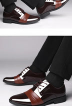 Business Dress Shoes Man Official Leather Casual Social Shoe for Men High Quality Fashion Footwear Office Elegant and Classic 39