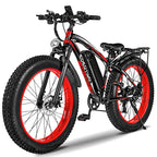 EOEOTWO 1500W Fat Tire Electric Bike for Adults 26"x4.0 All Terrain Ebike 34MPH Fast Mountain E-Bike 48V Long Range Snow Beach Bicycle