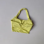 Backless Sports Bra – Athletic Yoga Crop Top