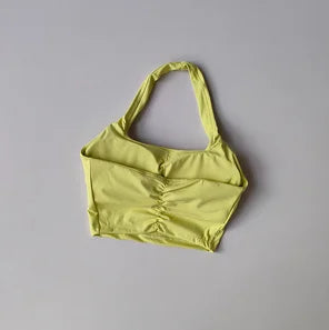 Backless Sports Bra – Athletic Yoga Crop Top