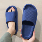 Slippers EVA Sandals Slippers Simple Men Women Wear Thick-Soled Non-Slip Summer Quarters Bathroom Shower  Indoor Home Casual