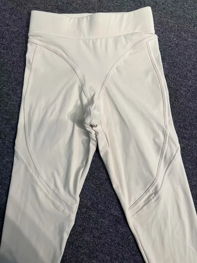 Gym Workout Yoga Fitness Sports Suit Short-sleeved Top Padded-free High-waisted Hip-lifting Trousers Outdoors Leisure Sportswear