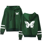 Women Tracksuit Casual Daily Hoodies Quality Single Piece Stripe Sweatshirt and Sweatpants Comfort Outdoor Jogging Autumn Winter