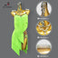 2025 New Latin Dance Dress Adult Womens Sexy Short Skirt Tassel Clothes Ballroom Practice Wear Line Suit Prom Costume Customized