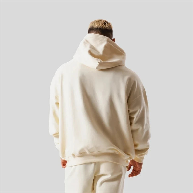 LYFT Classical LOGO Men Hoodies Winter Fleece Warm Mens Sweatshirt Fashion Streetwear Casual Men's Loose Pullovers Brand Hoody