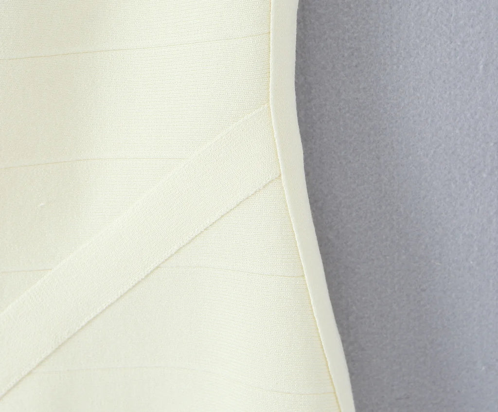 Sexy Elegant Backless Halter Mini Dress Women Autumn Knit Bodycon Dresses Night Out Party Robe