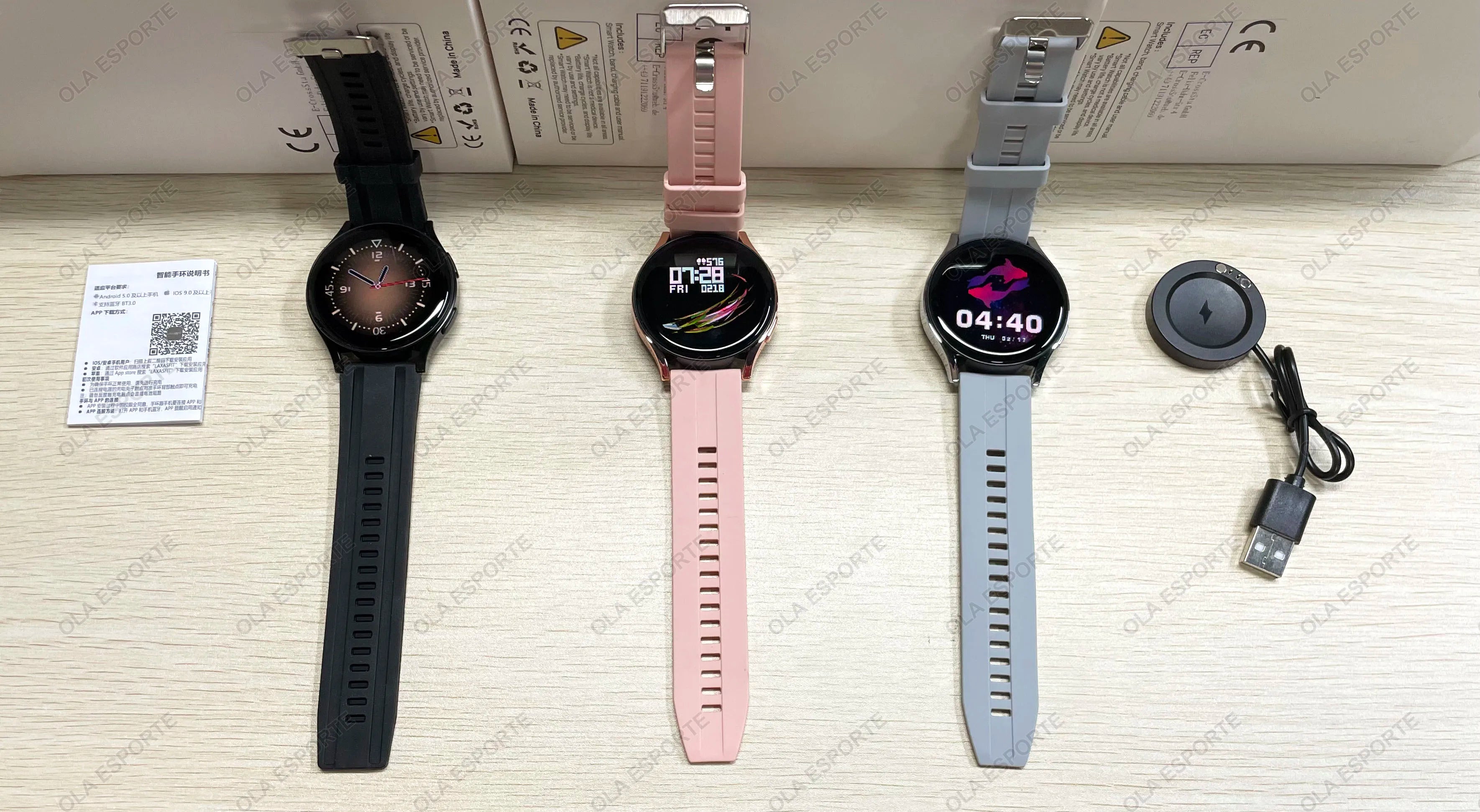 Xiaomi Women Bluetooth Call Smart Watch HeartRate Blood Pressure Monitoring Smartwatches Waterproof Men Smartwatch Android IOS