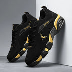 Men's Road Running Shoes, Lace-Up Closure, Suitable for All Seasons, Low-Top Trendy Versatile Hiking Shoes, Tennis Casual Walking Fitness Hiking Shoes - the Perfect Sports Shoe for Outdoor Adventures, Ideal for Sports Enthusi