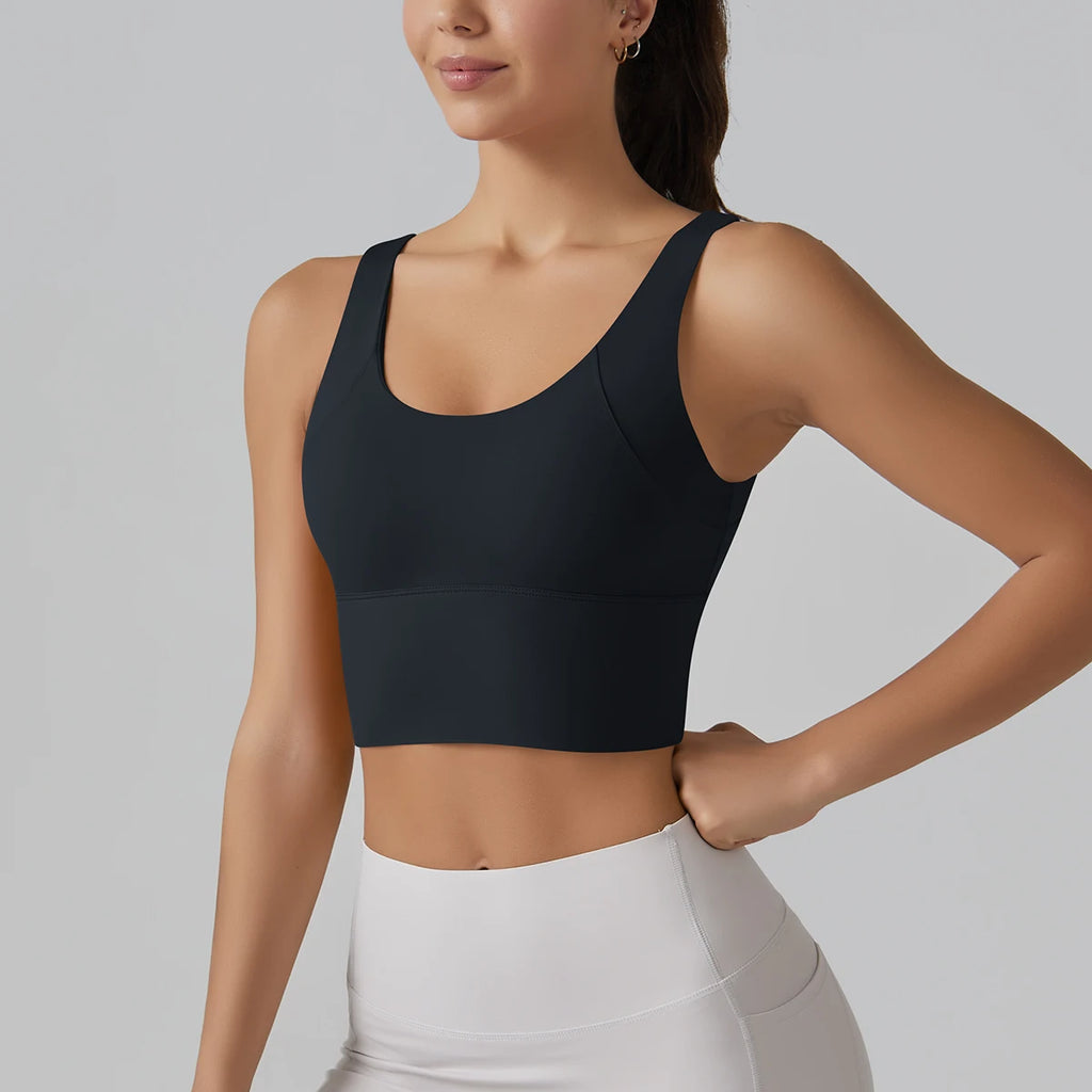New  Yoga Tank Top Summer Sexy Fitness Yoga  Underwear Women's Sports Bra Push Up Fitness Bra  Running Gym Fitness Tops