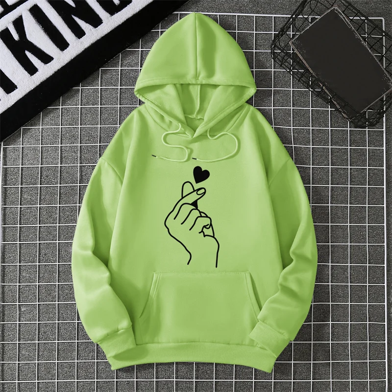 2025 Winter New Women's Hoodie High Street Unisex style Double Pockets Sweatshirts Outerwear Plus-Size Women's Clothing CYXX241
