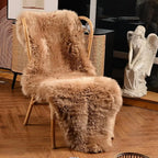 Genuine Sheepskin Area Rug Wool Rug Fur Carpet Fluffy Shaggy Fur Rug For Living Room Kids Bedroom Real Sheepskin Throw Lambskin