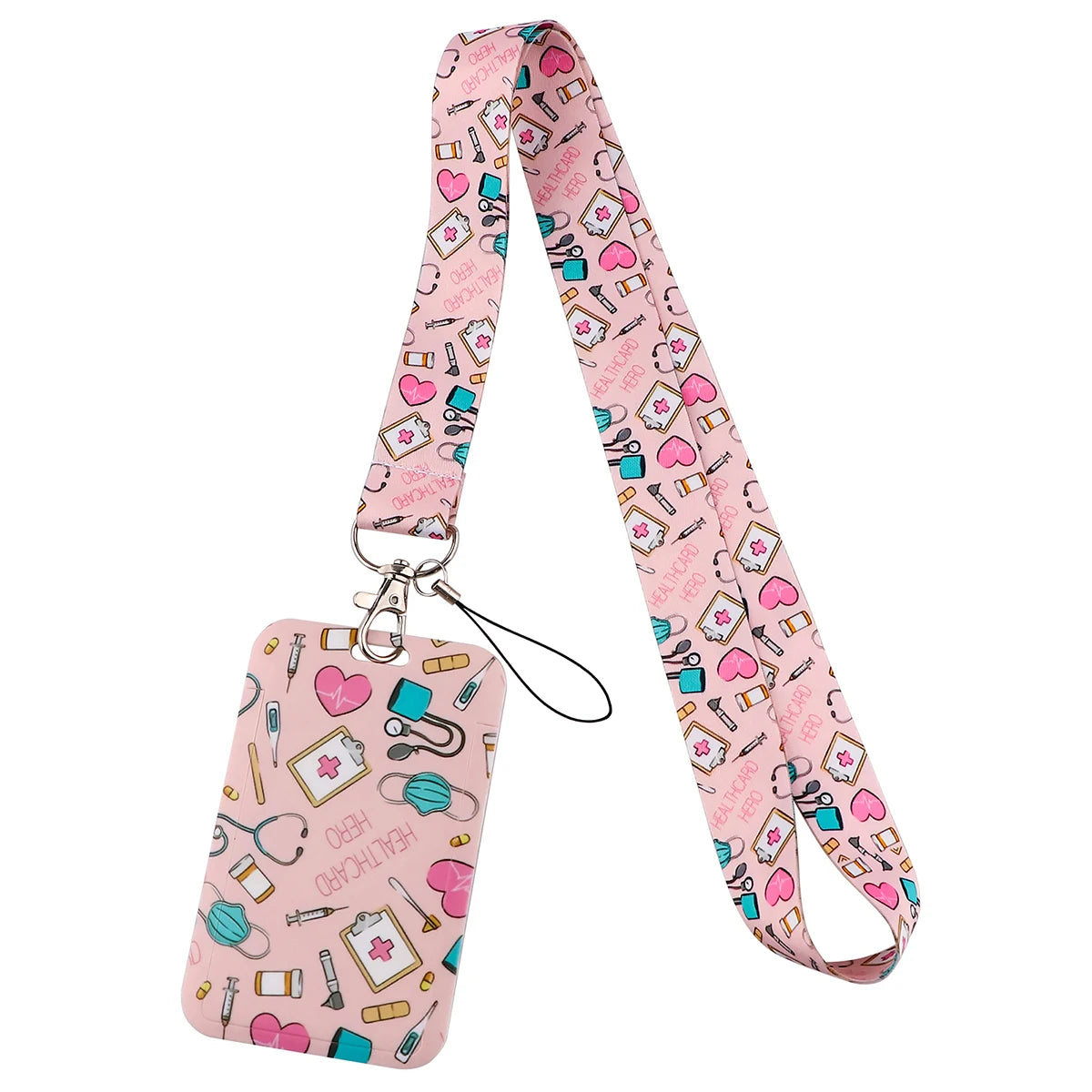 Medical Credential Holder Neck Strap Lanyards for Key ID Card Gym Phone Strap USB Badge Holder Rope Nurse Doctor Accessories