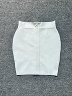 Women Bandage Pencil Skirt High Waist Crisscross Bodycon Mini Skirts High Street Evening Club Party Top Quality Nightwears