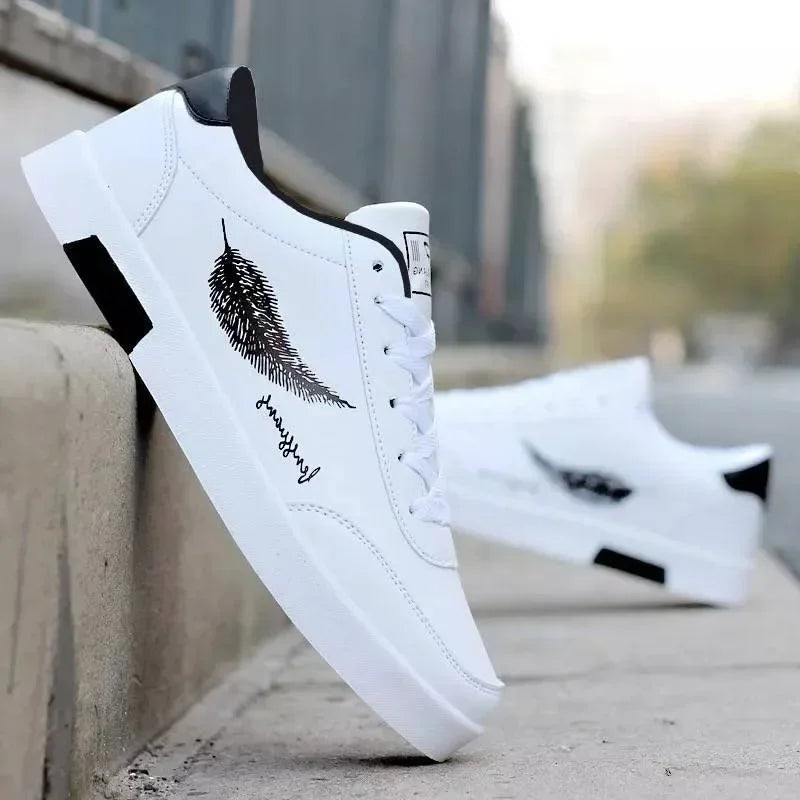 Men Sneakers 2026 Summer Men's White Sports Shoes Fashion Male leather casual Shoe Zapatillas Hombre Chaussure Homme Main image