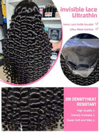 40 42 Inch Loose Deep Wave Frontal Wigs 250% 13x4 13x6 HD Lace Frontal Wigs For Women Remy Loose Deep Curly Human Hair Wigs