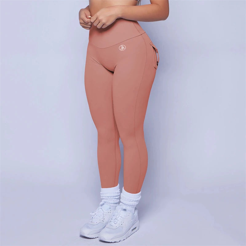 High Waist Gym Leggings – Peach Lift Yoga Pants