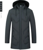 Top Grade Designer New Brand Men Parka Jacket Thick Casual Fashion Hooded Cropped Windbreaker Quilted Bubble Coats  Mens Clothes