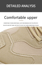 Men's Thick-Soled High-Top Boots, Non-Slip and Wear-Resistant, Suitable for Outdoor Hiking and Everyday Casual Wear