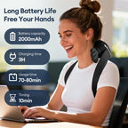 Bionic Finger Neck And Shoulder Massager Cervical Trapezius 4D Kneading Body Back Hand Massage Shawl Brushless Motor