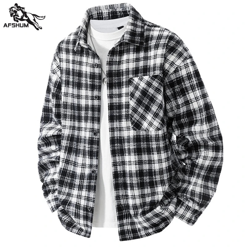 Jacket Mens Spring autumn New men jacket Flip collar stripes Jackets Youth casual coat Men's business coats Size M-4XL 5XL 6XL 7 Main image