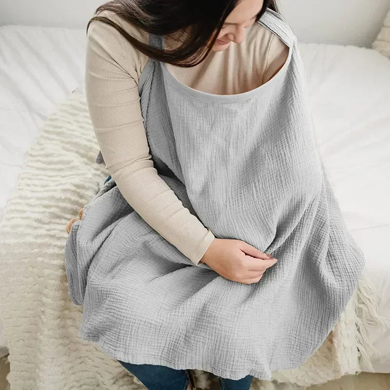 Breathable Breastfeeding Cover Baby Feeding Nursing Covers Adjustable Nursing Apron Outdoor Privacy Cover Mother Nursing Cloth Secondary image