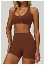 2/3-Piece Activewear Set – Sports Bra & High Waist Leggings