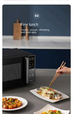 220V Midea Microwave Oven Flat Panel Microwave Baking All-in-One Machine Electric Oven Efficiency for Kitchen A