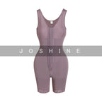 Full Body Shaper High Compression Shapewear Girdle With Brooches Bust For Postpartum Slimming Sheath Belly Fajas Colombianas