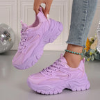 Women Sneakers 2026 New Fashion Chunky Sneakers Women Outdoor Tennis Platform Sports Shoes for Women Lightweight Designer Shoes