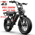 20 Inch Wild Beast Ebike,Certified UL2849 45° Climbing Adjustable Front Brake Seat Factory Original Free Local Shipping