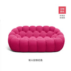 Italian Minimalist French Internet Celebrity Bubble Soccer Cream Styling Sofa Design