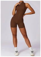Sweat Suit Set Womens Jumpsuit Activewear Sets Women Gym Elastic Workout Outfit Women's One Pcs Yoga Suit Seamless Sports Set