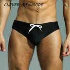 Mens Swimwear Sexy Briefs Swimsuits Trunks Beachwear Summer Surf Board Wear Men Swimming Brief Bikini Underwear Spa Underpants