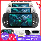 Trimui Smart Pro Handheld Game Console 4.96''IPS Screen Linux System RGB Joystick Video Game Console Gift 30000+ Games