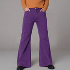 Fall Slim Fit Flared Pants Men Classic Fashion Handsome Long Fittness Trousers Hundred Matching Outdoor Trendy Plush Apparel