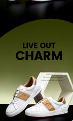 Women Casual Shoes White Flat Board Shoess Balance Technology Press Insole Comfort Sneakers Luxury Brand 2026 New