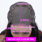 Highlight 13x6 Hd Lace Frontal Wig Human Hair Body Wave  Honey Blonde Brown Human Hair Wig P4/27 Colored Wig