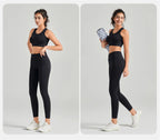 Summer Yoga Leggings For Women High Waist Breathable Quick Drying Pilates Running Jogging Fitness Girls Long Pants Gym Workout