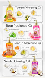 AILKE Whitening Body Oil, Moisturizing, Nourishing, Smooth Skin, Reduce Dark Spots, Suitable For All Skin Types, 300ml