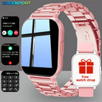 Smart Watch for Men & Women - Multi-Function Fitness Tracker with Call/Message/Weather/Alarm/Remote Camera Control, USB-Powered