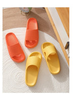 Slippers EVA Sandals Slippers Simple Men Women Wear Thick-Soled Non-Slip Summer Quarters Bathroom Shower  Indoor Home Casual