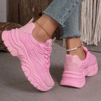 Women Sneakers 2026 New Fashion Chunky Sneakers Women Outdoor Tennis Platform Sports Shoes for Women Lightweight Designer Shoes