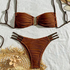 Sexy Bikinis 2025 Women's Swimwear Female Swimsuit For Swimming Wear Bathing Suits Brazilian Bikini Set Beachwear Pool Bather