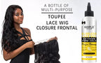 GOIPLE 2fl.oz Washable Glue Less Lace Gel Extreme Firm Hold Fast Drying Natural Wig Formula Adhesive for Temporary Use