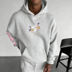 New Oversized Hoodie Men Women Digimon Anime Streetwear Casual Pullover Sweatshirt Hooded Jacket Autumn Winter Y2k Clothes Tops