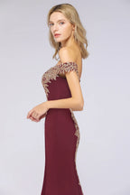 Women Evening Dresses Evening Prom Formal Gowns Wedding Party Long Dress Lace Applique Off Shoulder Dresses Gala
