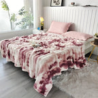 Luxurious Faux Rabbit Fur Bed Blanket - Soft, Thick, and Warm  Throw  All Seasons, Versatile for Sofa, Shawl, Travel, and Gifts