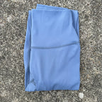 Solid Color Back Waist Pocket High Waist Yoga Legging Women Sport Cropped Pants Butter Athletic Gym Comprehensive Training Jog