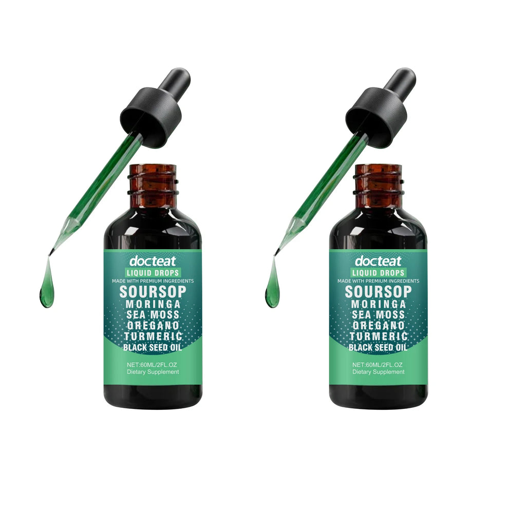 DOCTEAT Soursop Liquid Extract- Supporting Energy Balance And Boosting Vitality With A Blend Of Multiple Ingredients.